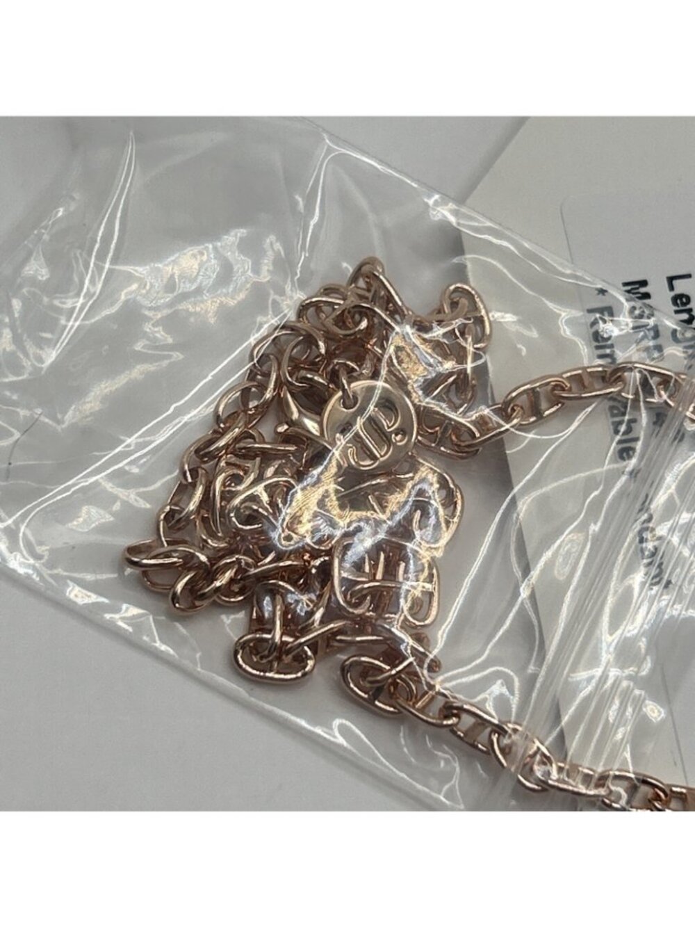 Bomb Party Nov 2025 Necklace NK15625 All That Glimmers, Stays Citrine/Rose gold - Picture 8 of 9